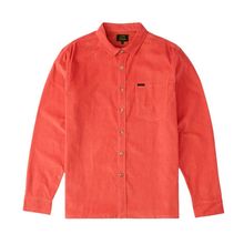Billabong Bowie Cord Men's Shirt Crimson Lowest Price