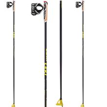 Leki Prc 850 Carbon Cross Country Ski Poles Black Yellow Lowest Price