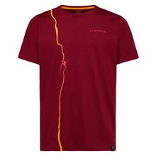La Sportiva Route Men's T-shirt Sangria