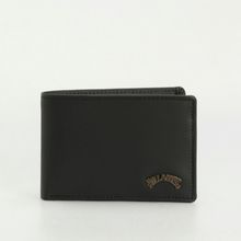 Billabong Arch Leather Black Pánske Peňaženky