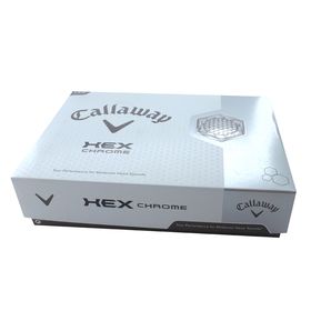 Callaway HEX Chrome 3 Pieces Premium Golf Balls